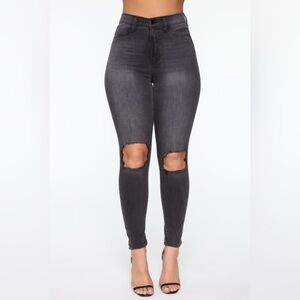 🔥50% Off Sale!🔥 All For You High Rise Jeans - Black❤️‍🔥